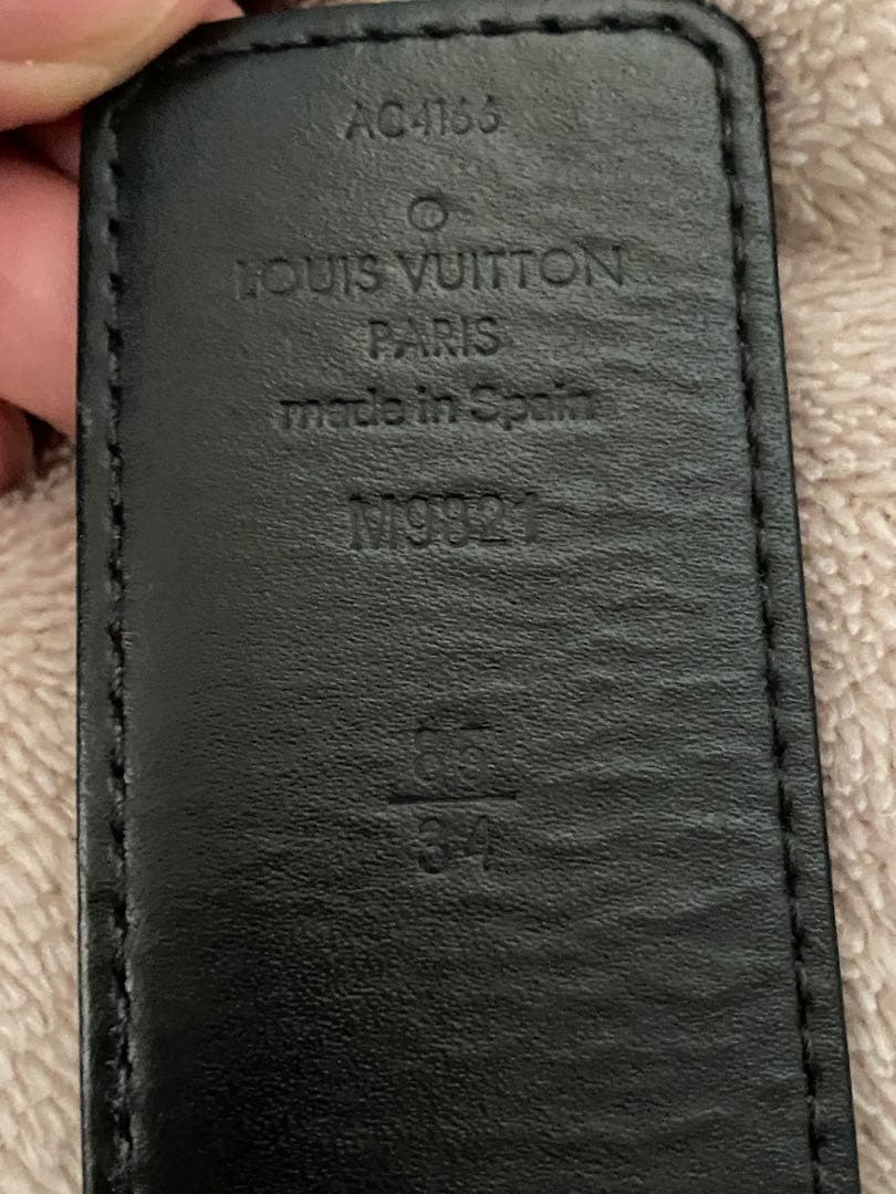 N*様 LOUIS VUITTON モノグラムベルト正規品