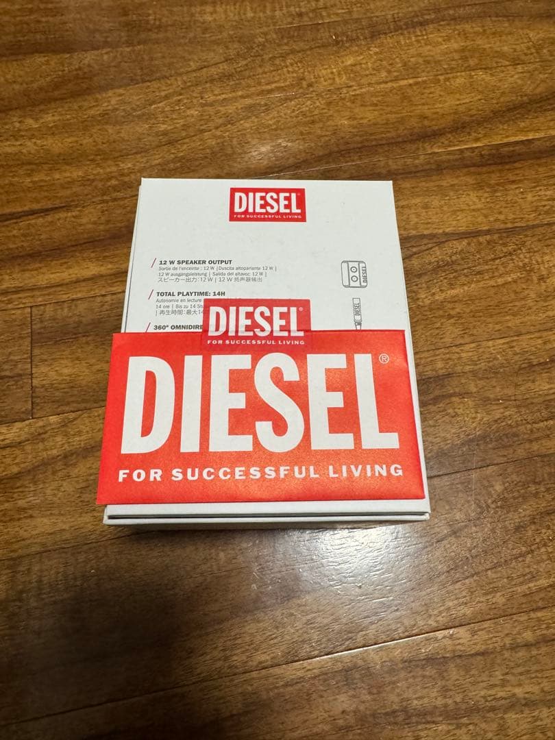 【DIESEL 】ワイヤレススピーカー red⚪︎未使用⚪︎
