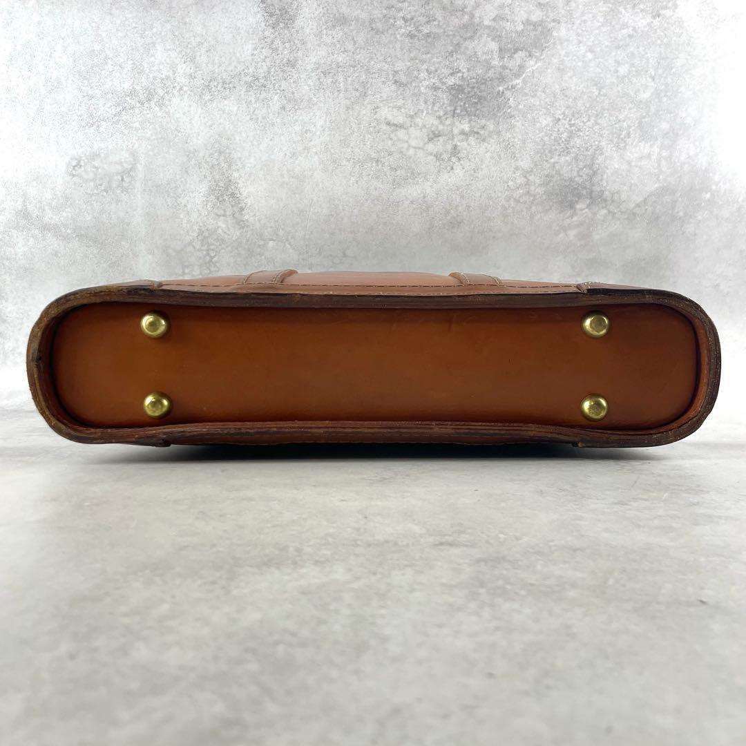 入手困難✨ Organ オルガン ハンドバッグ ビジネスバッグ レザー ブラウン