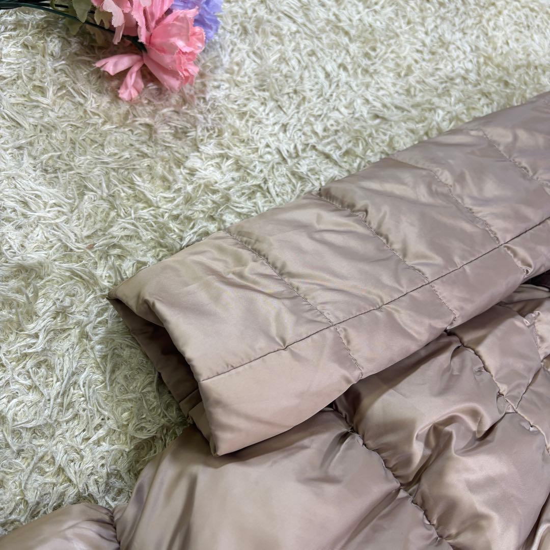 美品　アナイ　Aライン　フォックスファー　2way ダウンコート　38