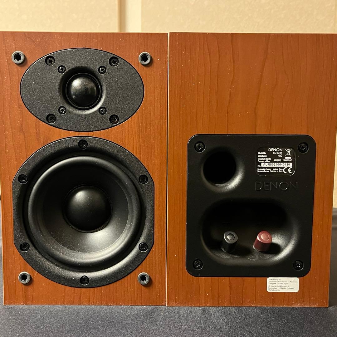 【美品】DENONスピーカー SC-M41