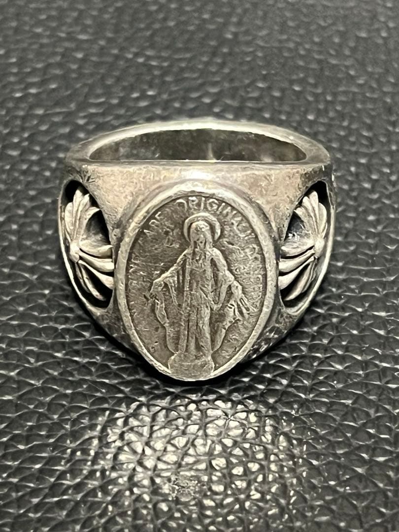 【けびん】Zenith マリアクロスリング　シルバー925 21号相当