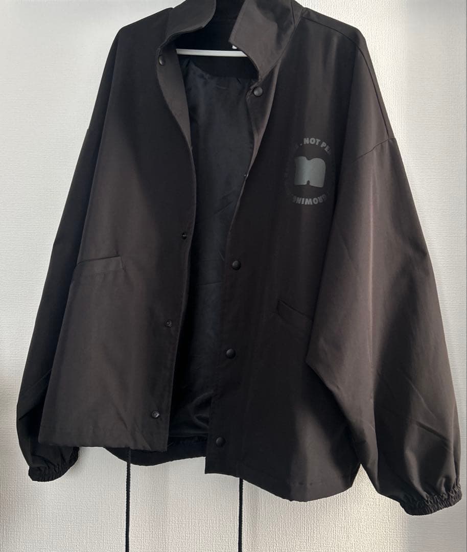 Naptime コーチジャケット　黒
