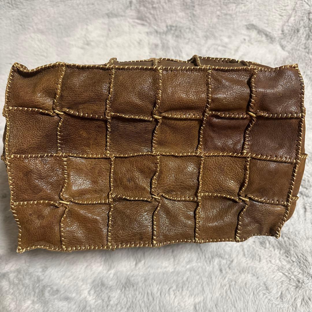 ジャマンピエッシュJamin Puech トートバッグ　ブラウン HONU オヌ