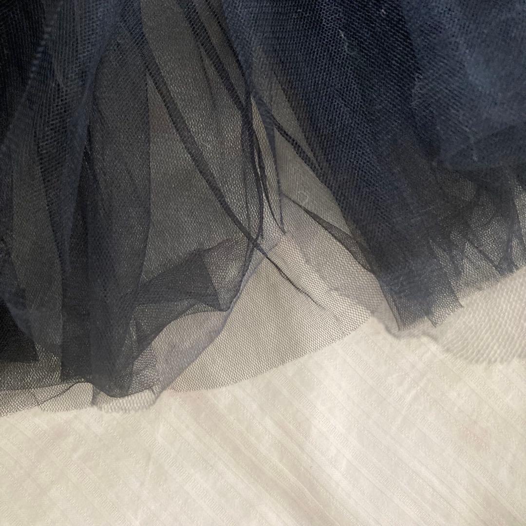 ダブルスタンダードクロージング sov. ボリュームチュールスカート ブラック