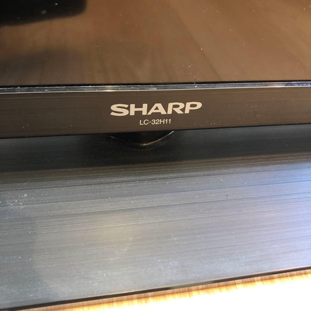 SHARP LC-32H11 32インチ液晶テレビ　リモコン付 BCASカード付
