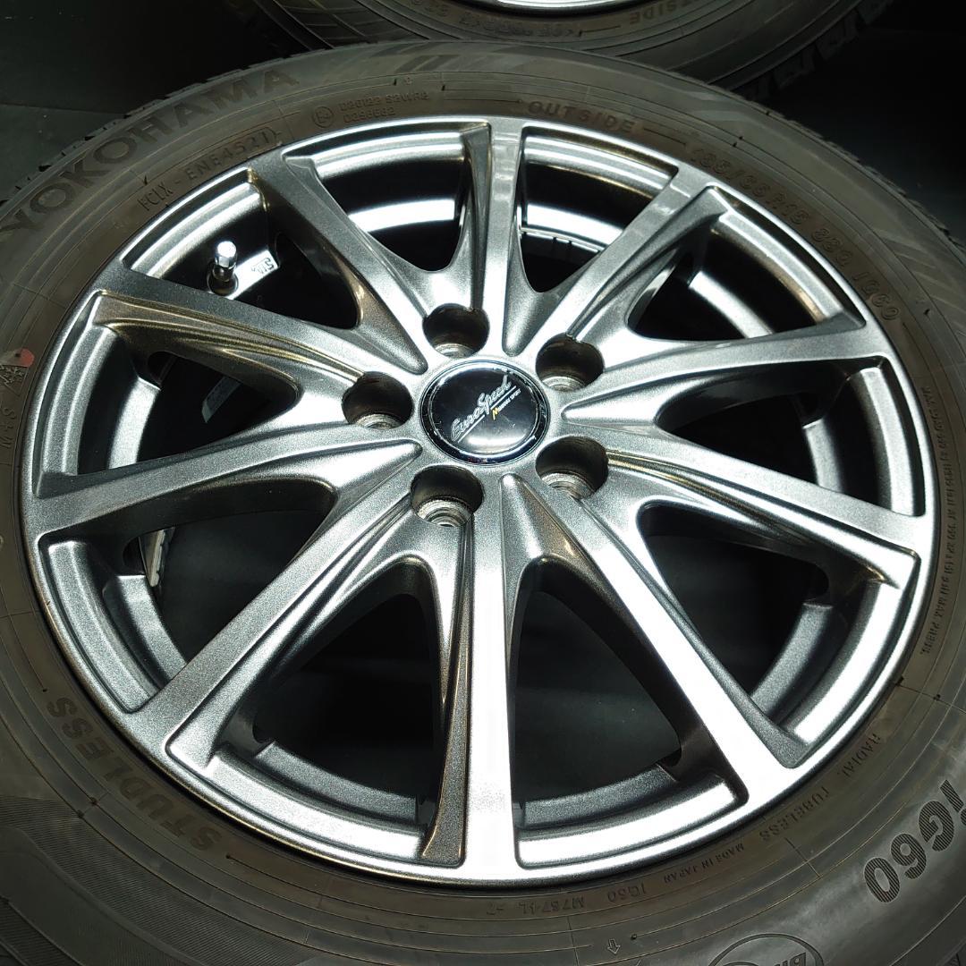 社外アルミ 185/65Ｒ15 シエンタ プリウス プレミオ PCD100