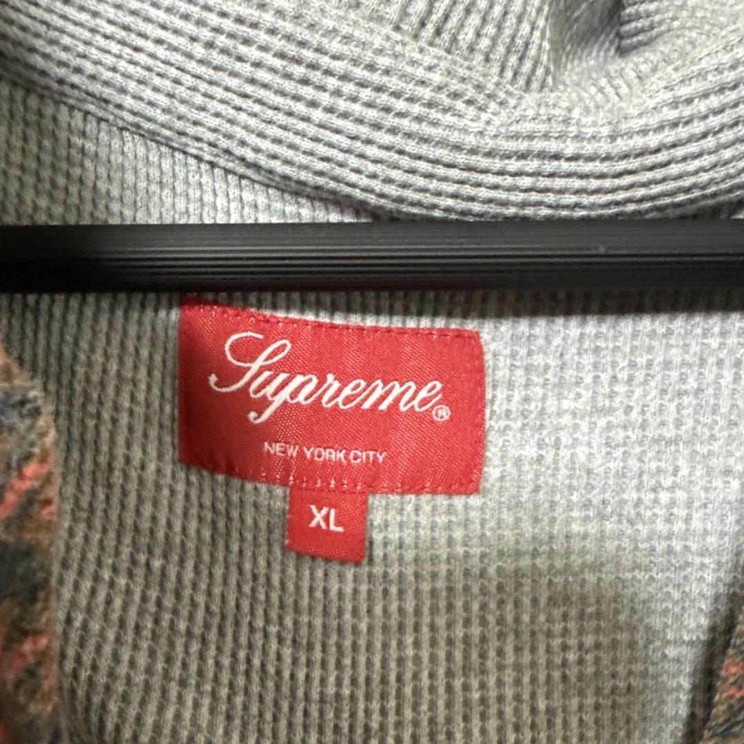 ジャケット・アウター Supreme Houndstooth Flannel Hooded Shirt