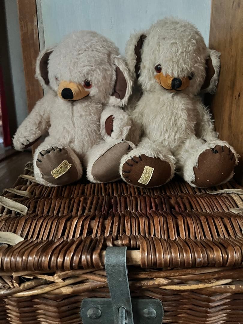 ヴィンテージ チーキーちゃん約26cm アイボリー色がかわいいコ