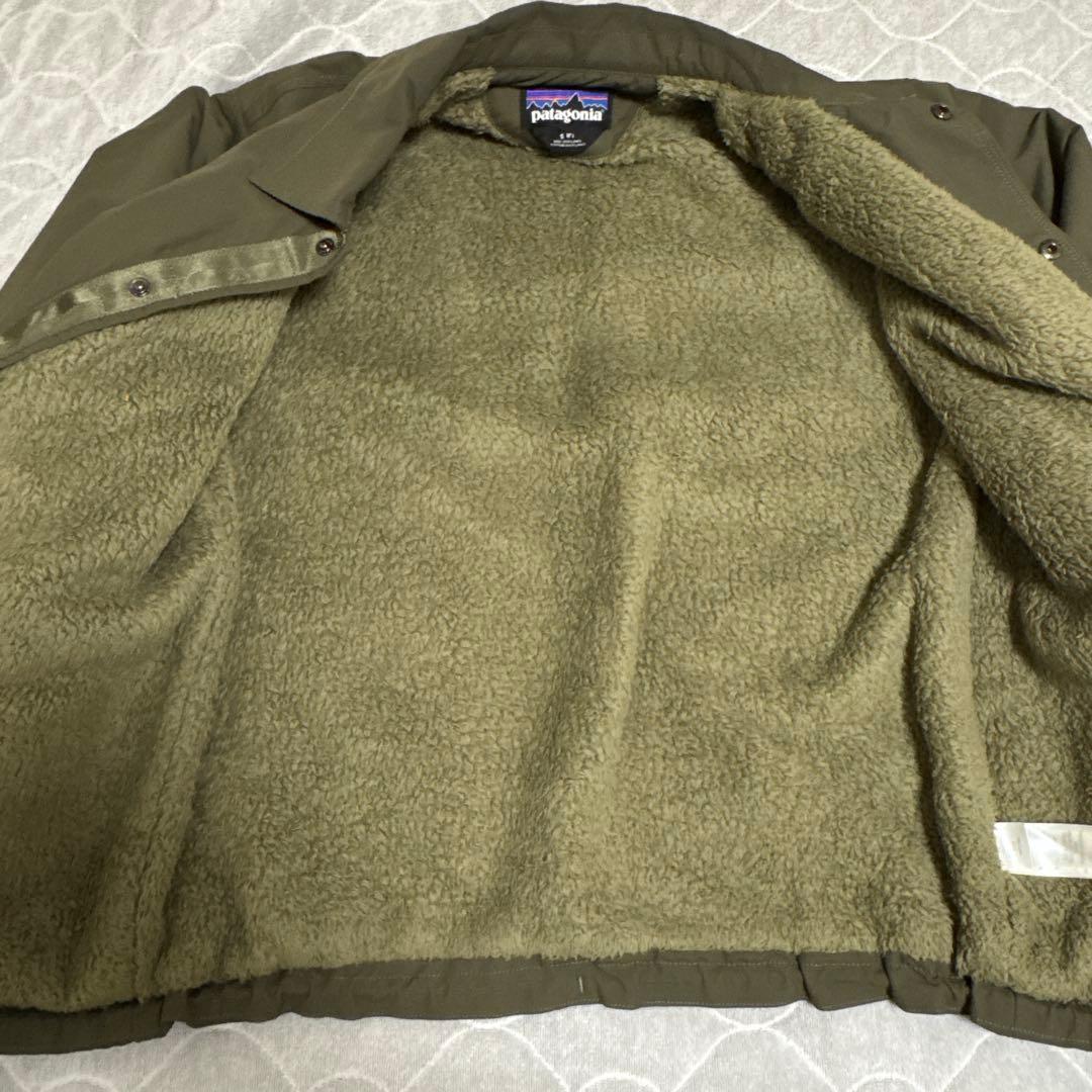patagonia グリーン　オリーブ　ジャケット　イスマスコーチズジャケット