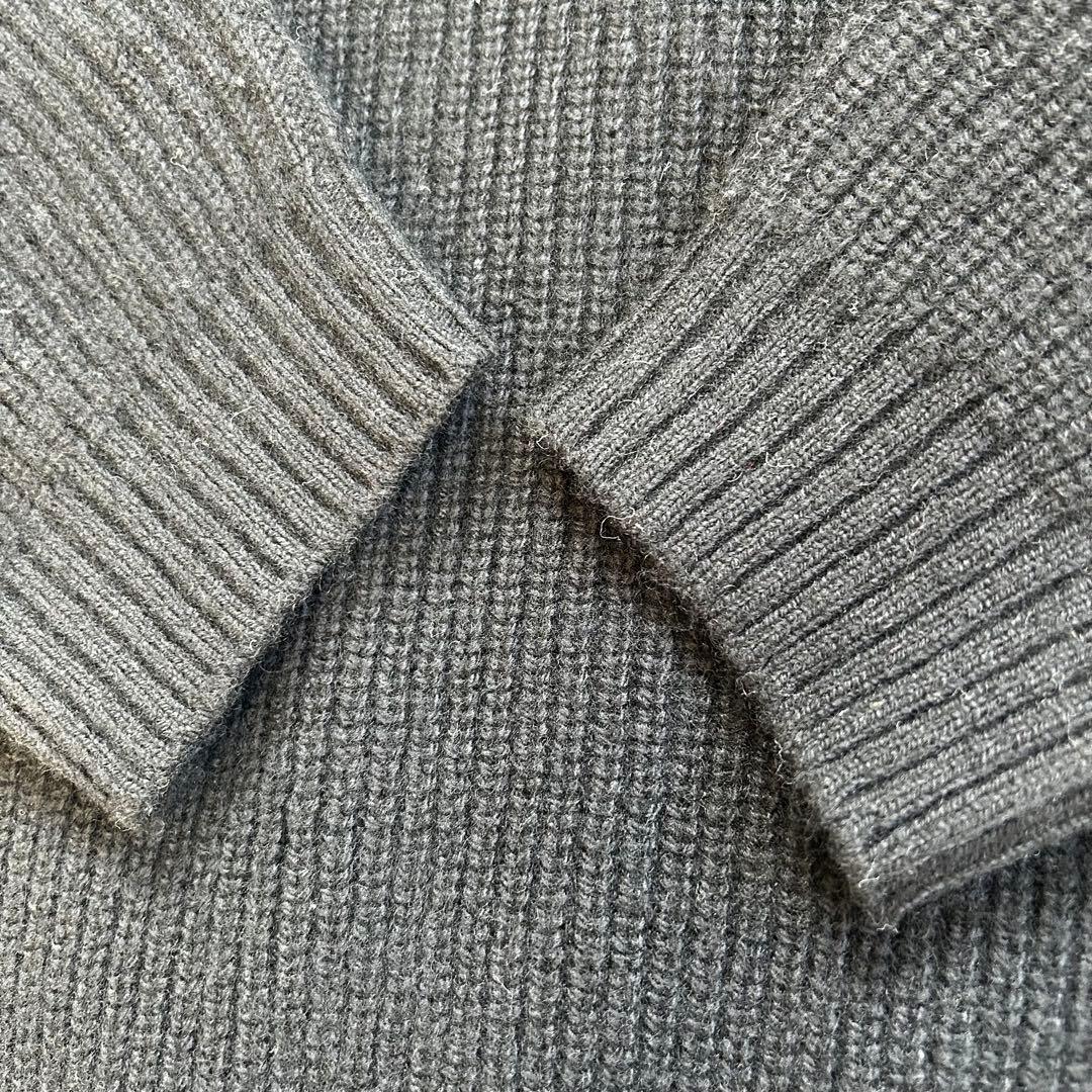 Deuxieme Classe OLBIA アゼプルオーバー　カシミヤ混　黒