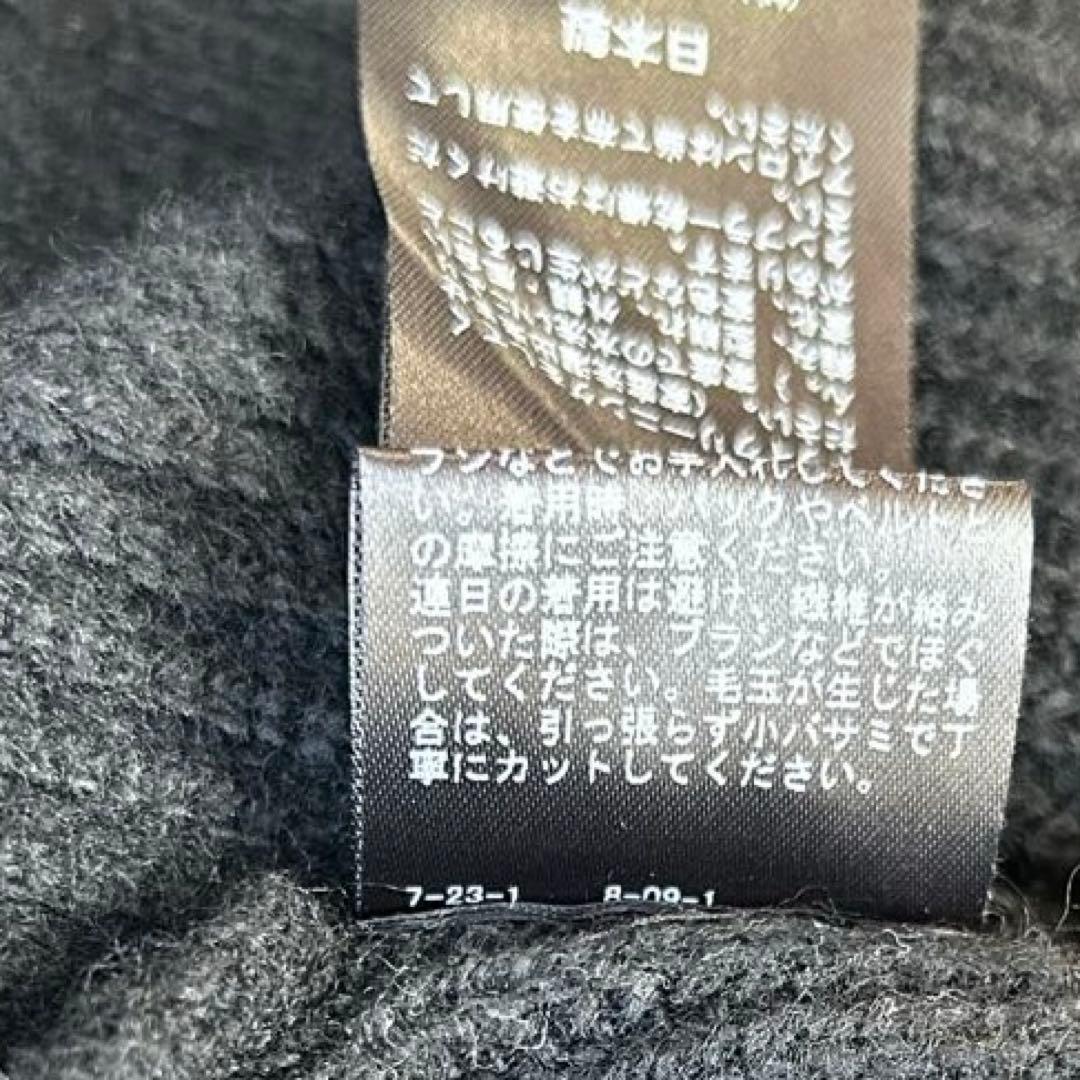 Deuxieme Classe OLBIA アゼプルオーバー　カシミヤ混　黒