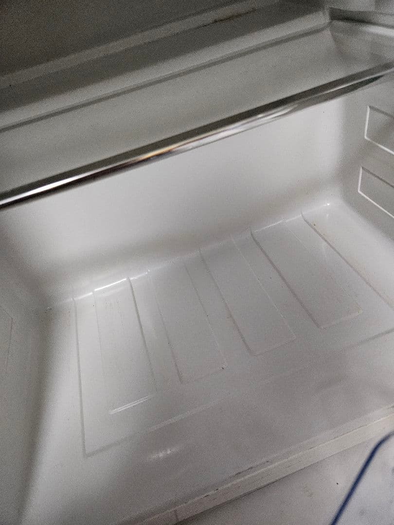 冷蔵庫　レトロ　grand line　電化製品　冷凍庫　２ドア　ライムグリーン