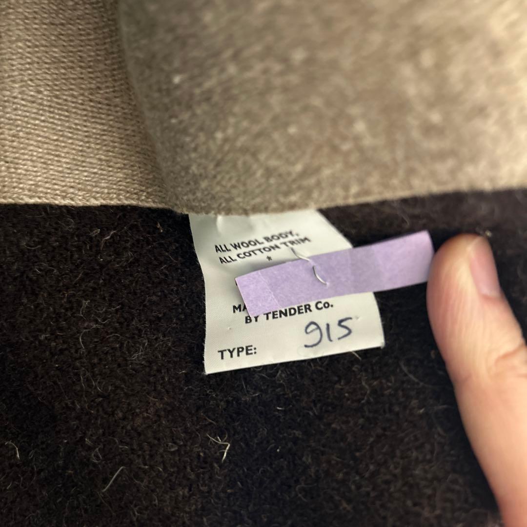 ウール ダブルブレストジャケット サイズ3 ブラウン