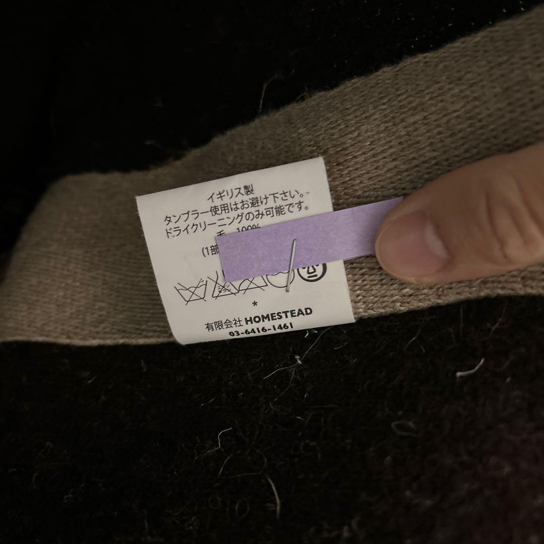 ウール ダブルブレストジャケット サイズ3 ブラウン