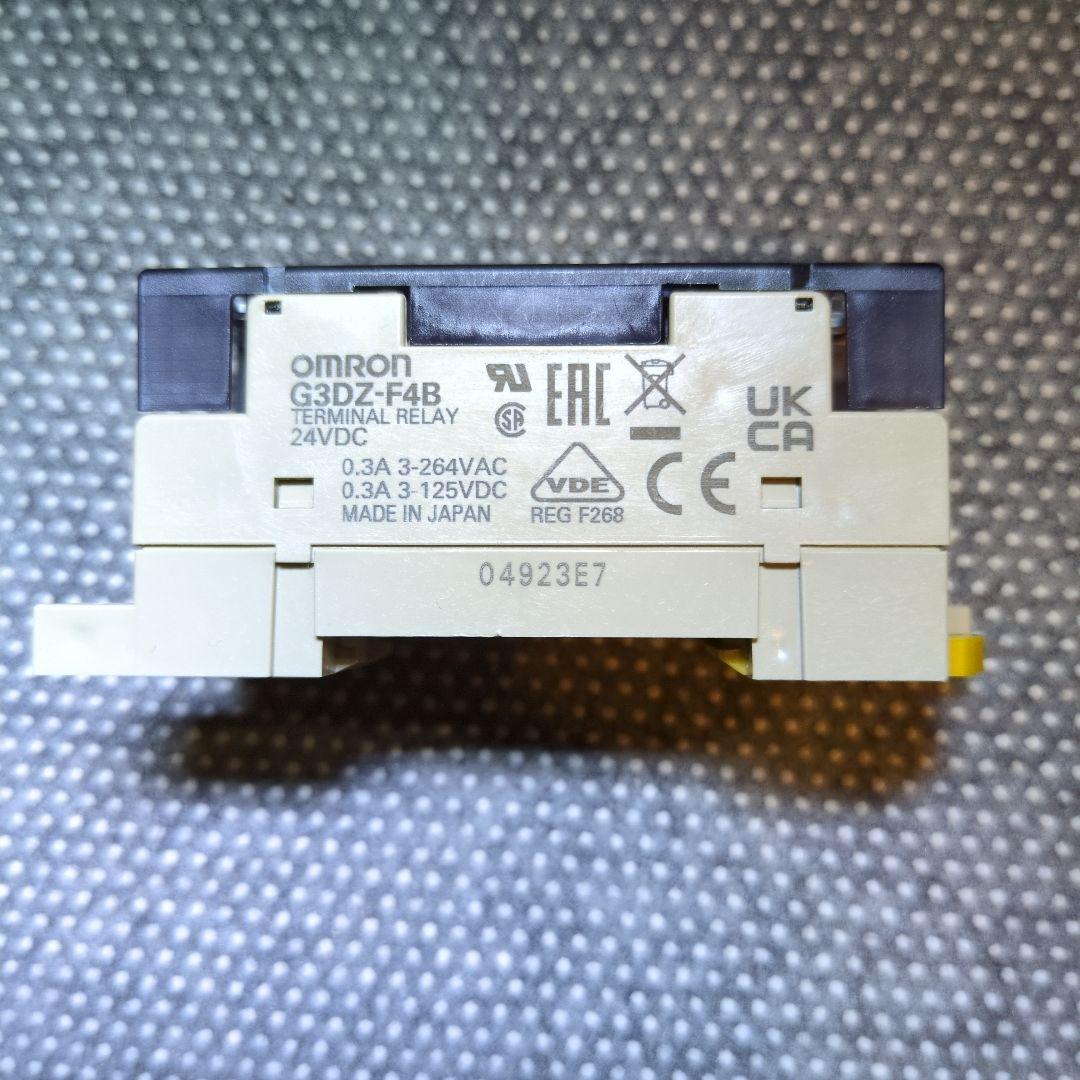 オムロン G3DZ-F4B DC24 ターミナルリレー 7個セット⑦動作確認