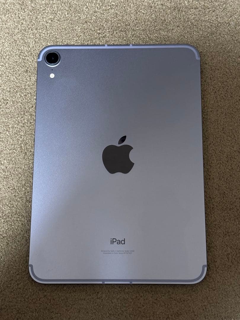 iPadmini第6世代Wi-Fi＋Cellularモデル（ジャンク）64G