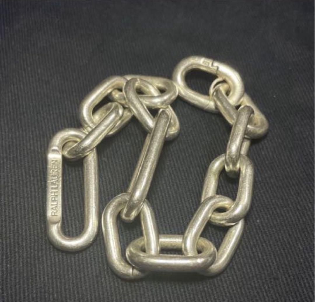 レア　ラルフローレン　チェーンブレスレット