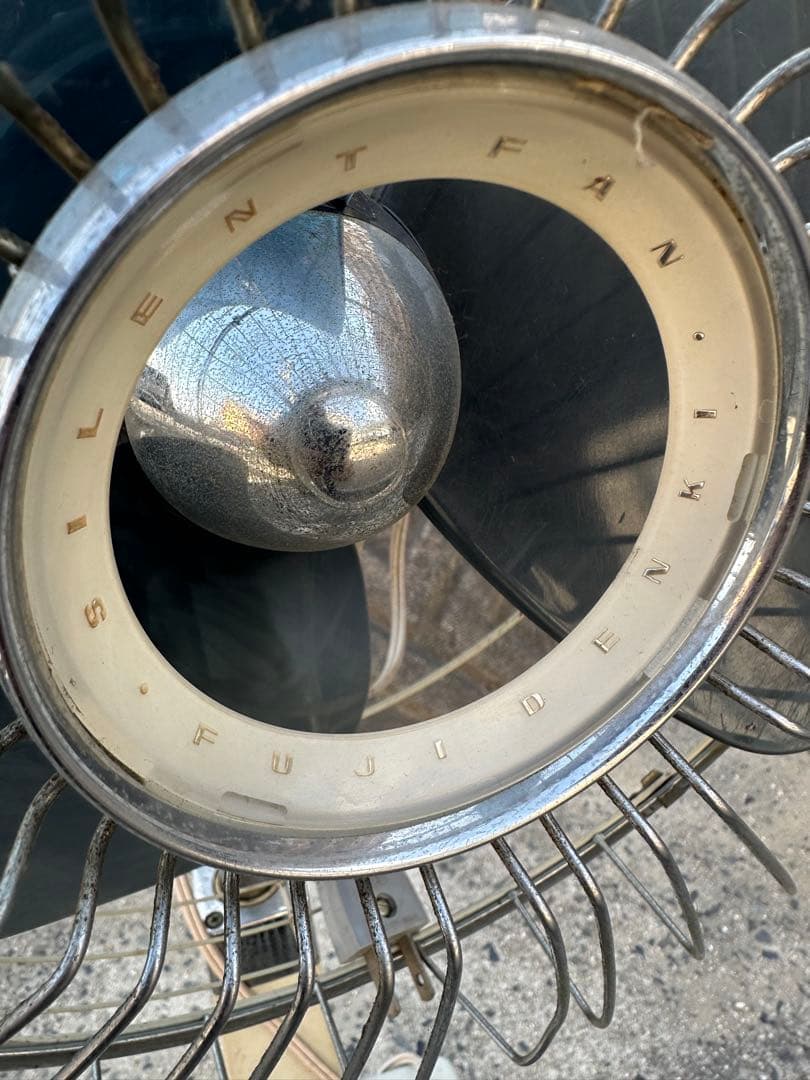 動作確認！昭和レトロ！レアメーカー！FUJI DENKI 扇風機