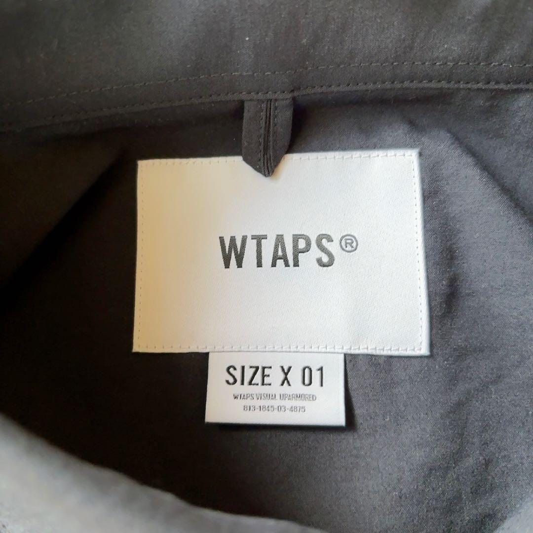 WTAPS ダブルタップス 長袖 シャツ ネイビー X 01
