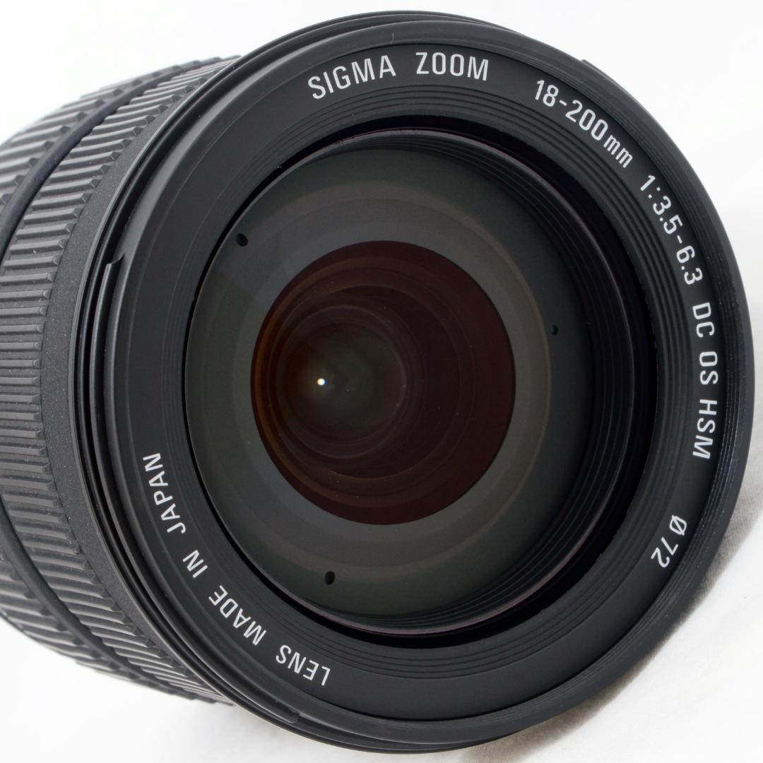⭐️美品⭐️SIGMA シグマ 18-200mm DC OS HSM ニコン用