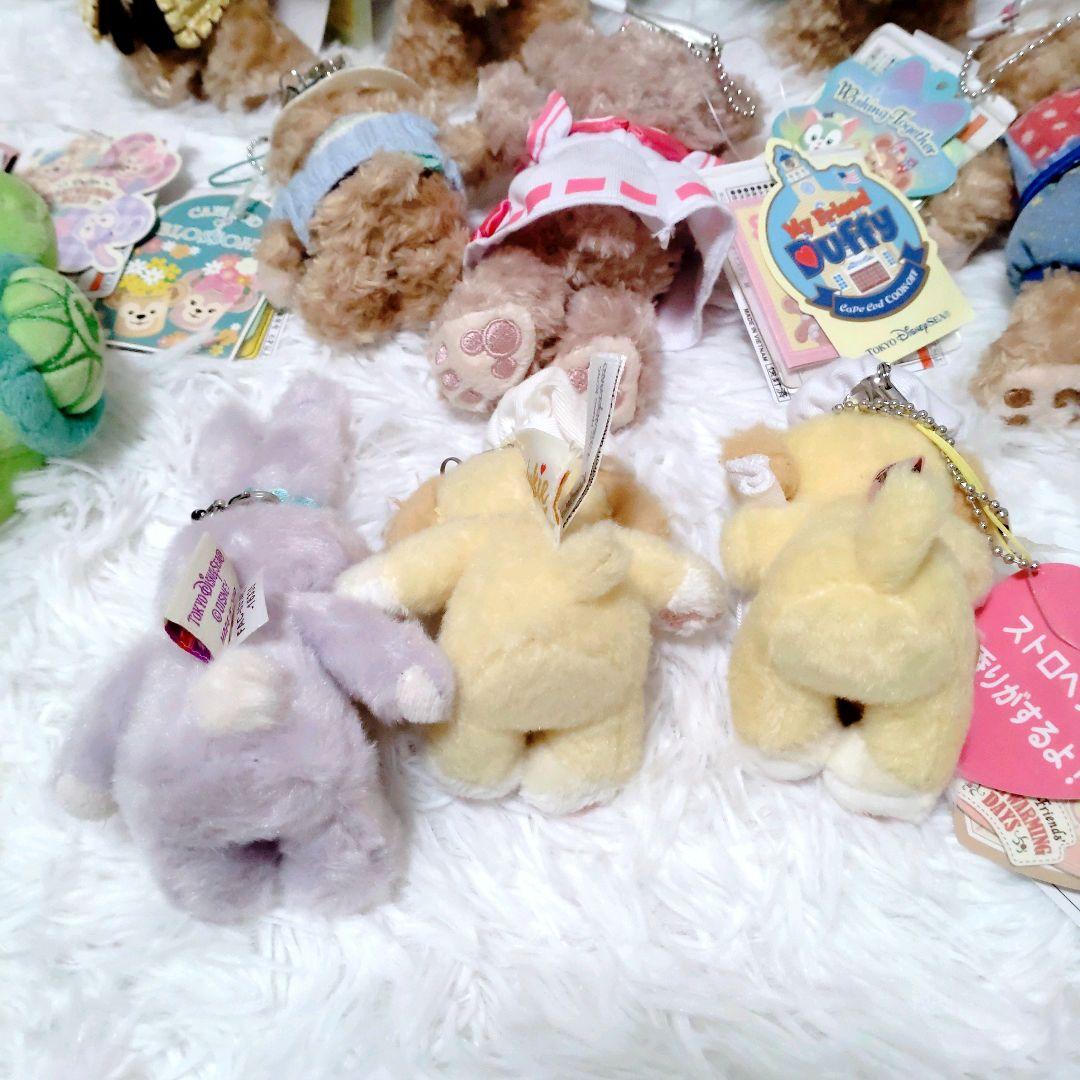 ディズニーリゾート 香港ディズニー ダッフィーフレンズ ぬいぐるみバッジ ぬいバ