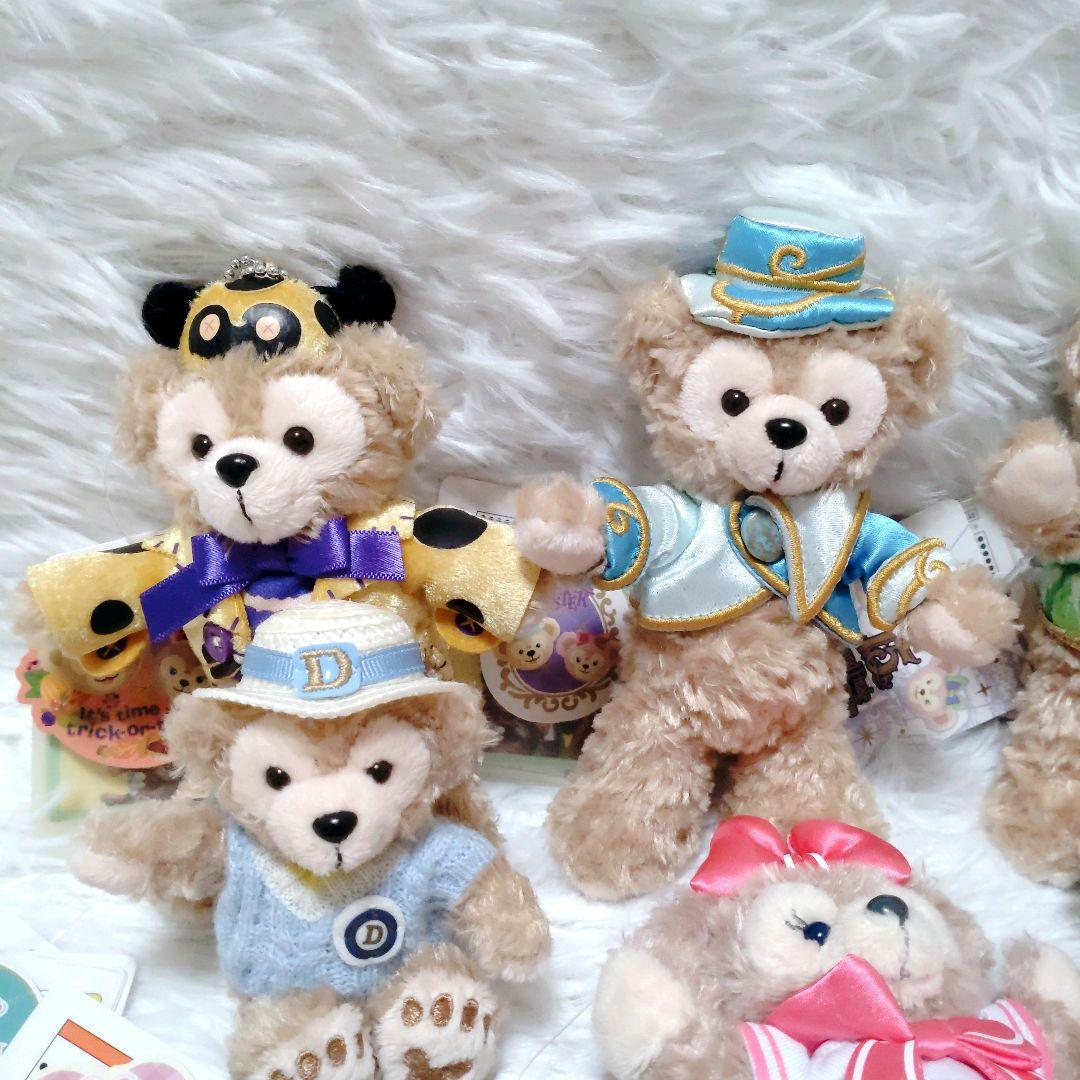 ディズニーリゾート 香港ディズニー ダッフィーフレンズ ぬいぐるみバッジ ぬいバ