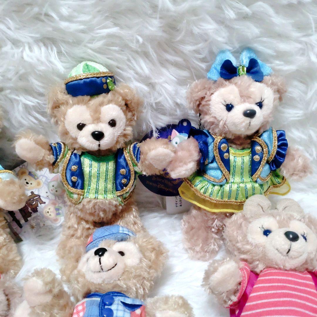 ディズニーリゾート 香港ディズニー ダッフィーフレンズ ぬいぐるみバッジ ぬいバ