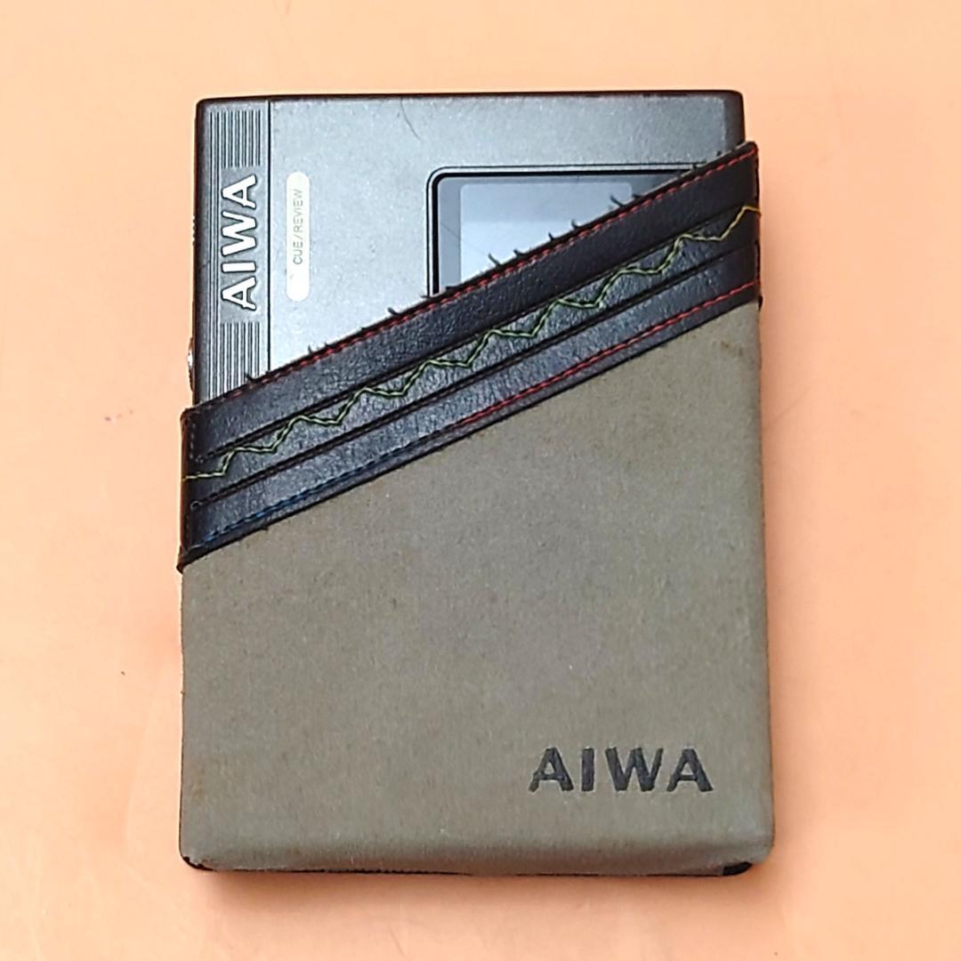 【超レア・専用ケース付】 AIWA Cassette Boy HS-P5 動作品