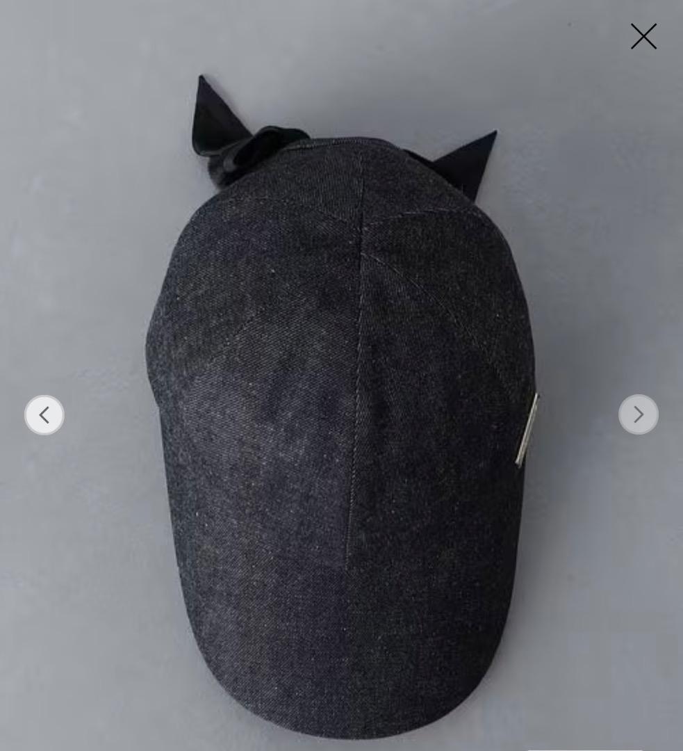 アシーナニューヨーク×UNITED ARROWS キャップ　ベッキー