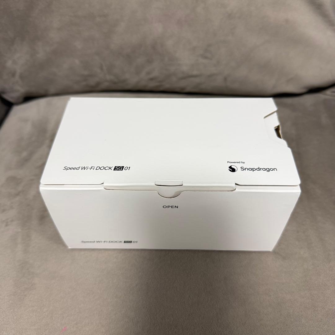 【新品未使用】Speed Wi-Fi DOCK 5G 01