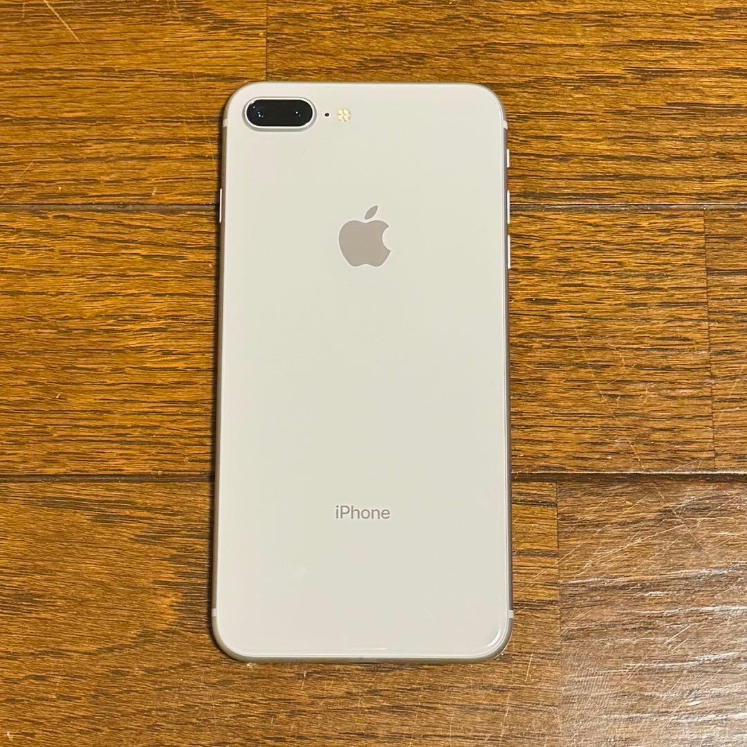 iPhone 8 Plus 256G シルバー SIMフリー 充電 おまけ付