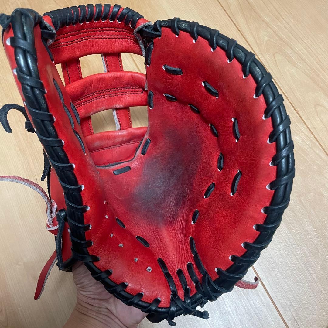 アサダスポーツ 硬式　オーダー ファーストミット 型付け済み