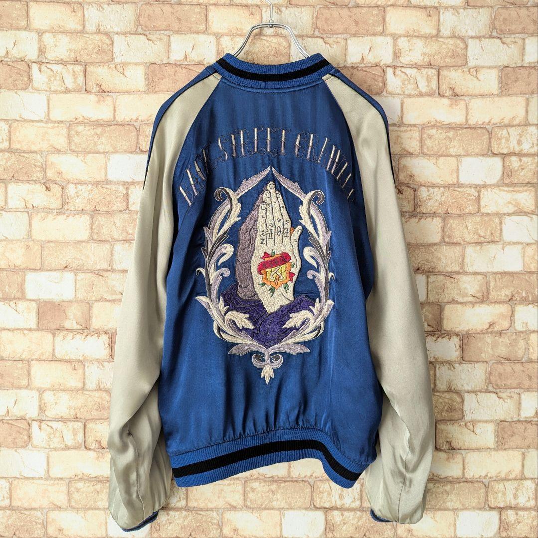 【ハイセンス‼美品】バックストリートクローラー スカジャン 髑髏×手