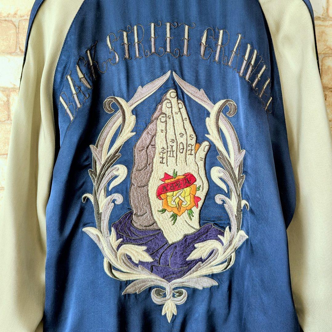 【ハイセンス‼美品】バックストリートクローラー スカジャン 髑髏×手