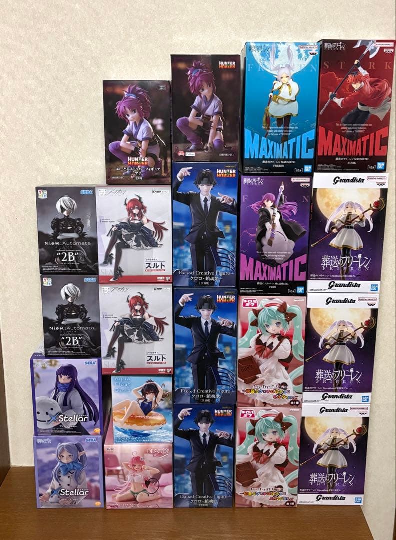 専用(独占)出品 21個セット プライズフィギュア 新景品など まとめ売り