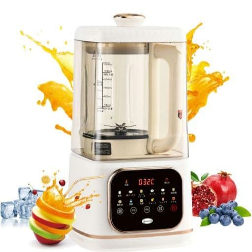 加熱式ミキサー 豆乳メーカー 1500ml大容量 ブレンダー 多機能ジューサー