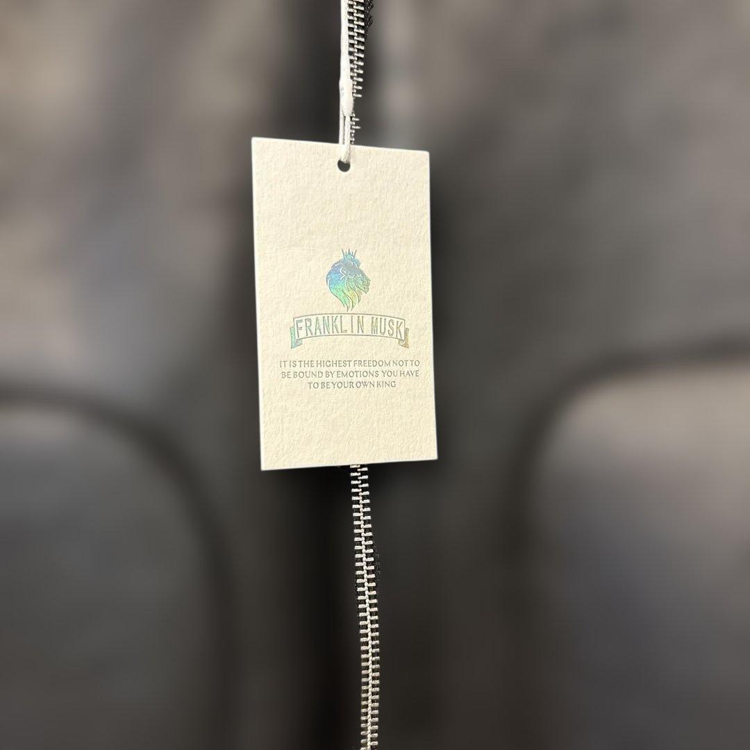 新品　FRANKLIN MUSK・レザージャケット　質羊革 ライダース 革ジャン