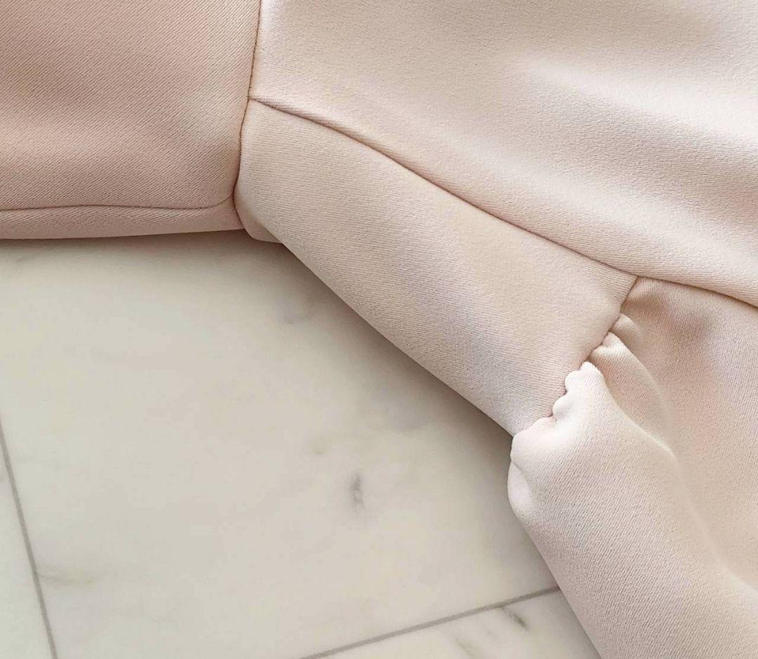 レアカラー ヨーコチャン バックティアード 長袖 ブラウス ピンク