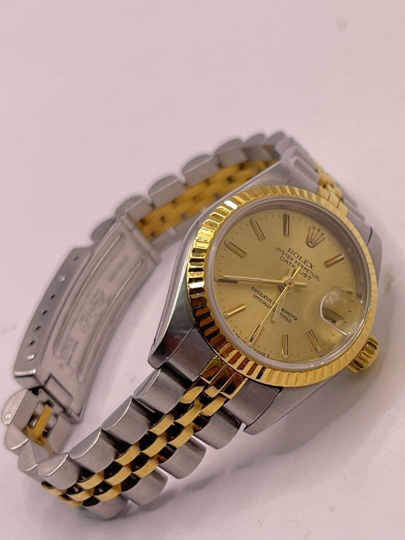 ROLEX ロレックス デイト 69173 ゴールド レディース腕時計