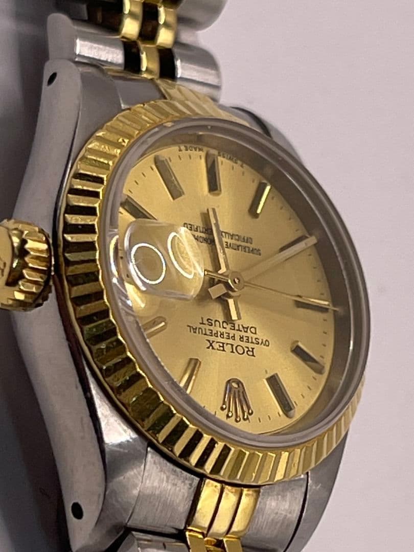 ROLEX ロレックス デイト 69173 ゴールド レディース腕時計