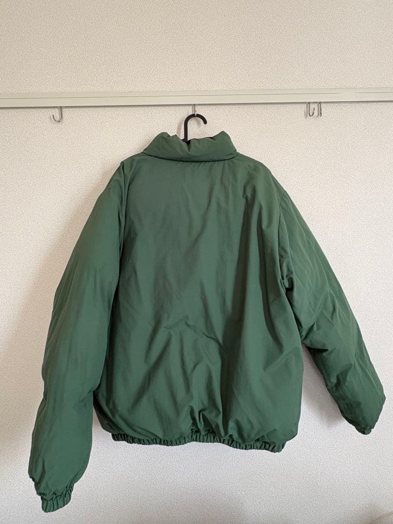 XLARGE リバーシブルダウンジャケット グリーンブラック L