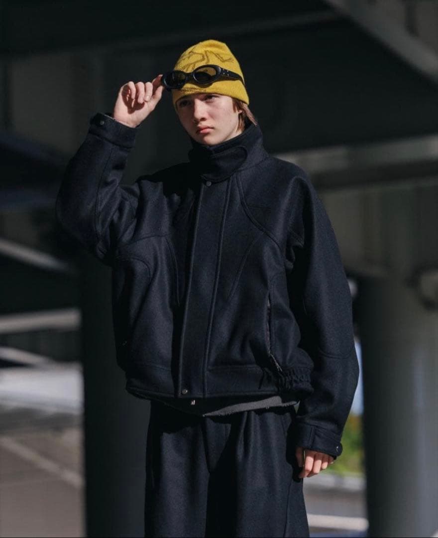 ジャケット・アウター CLESSTE WOOL MELTON FUTURE SET UP