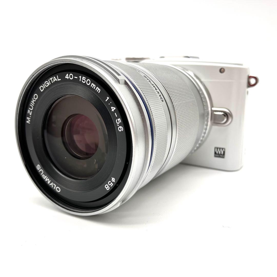 OLYMPUS E-PL6 ホワイト　望遠レンズセット