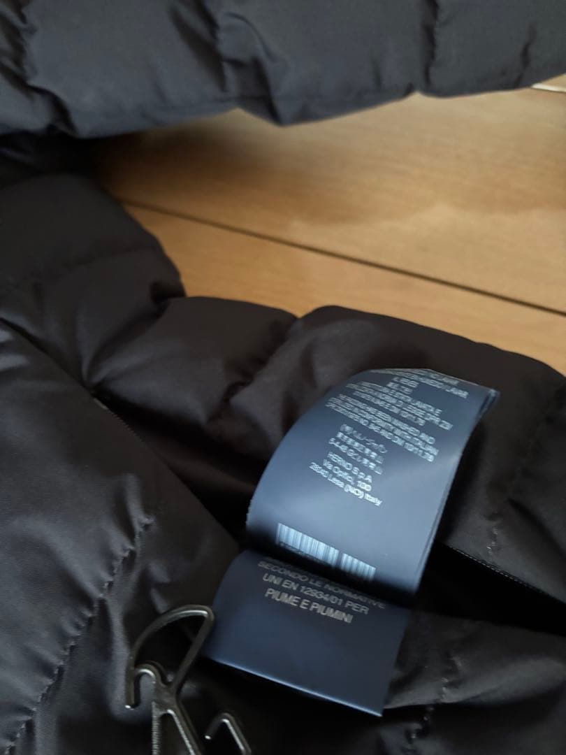 『美品』　HERNOラミナーレディースダウンブラック　38