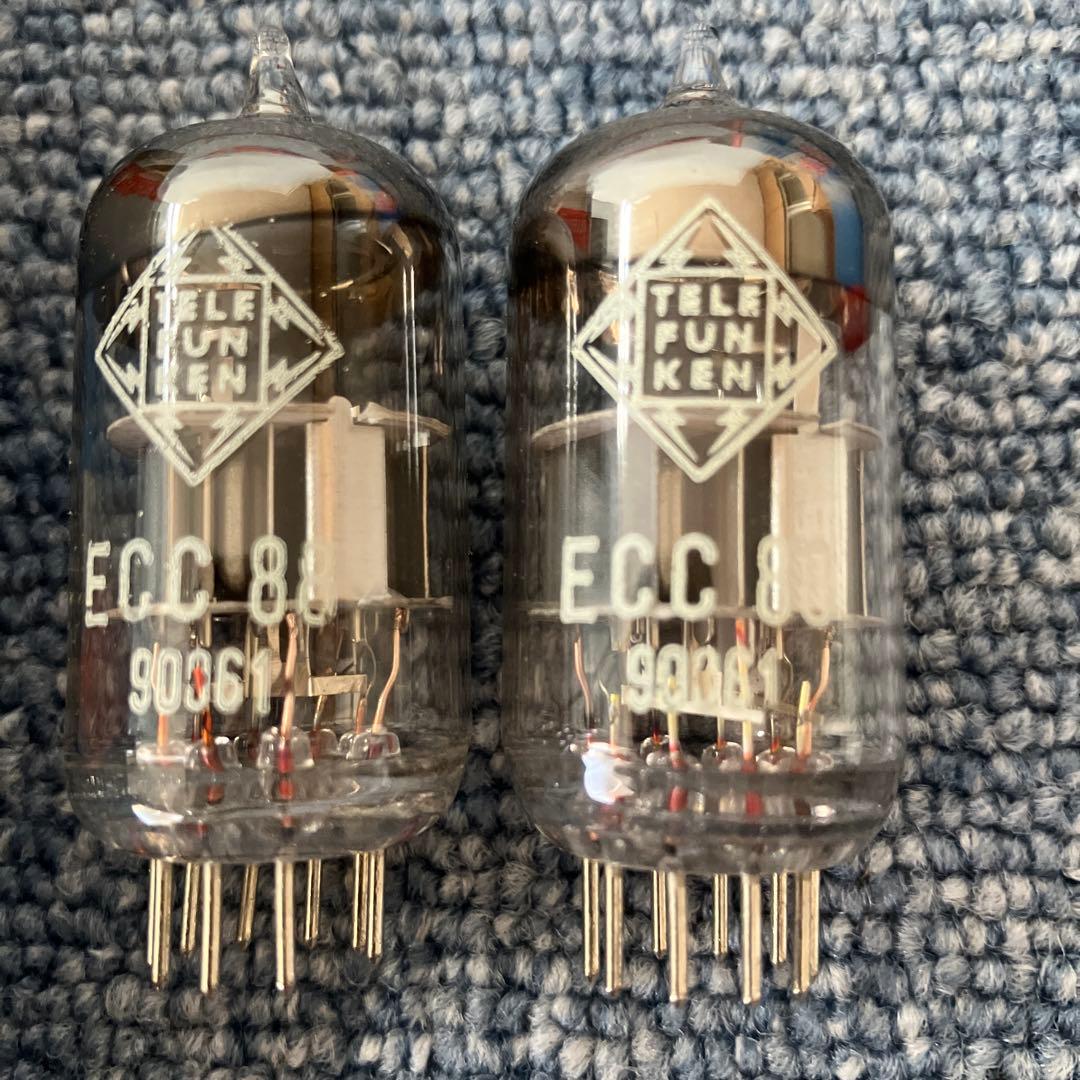 テレフンケン TELEFUNKEN ECC88 真空管 2本セット