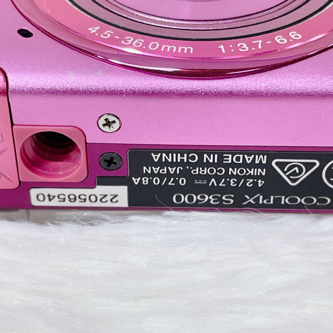 【✨極美品✨】Nikon COOLPIX S3600 【✨付属品完備✨】