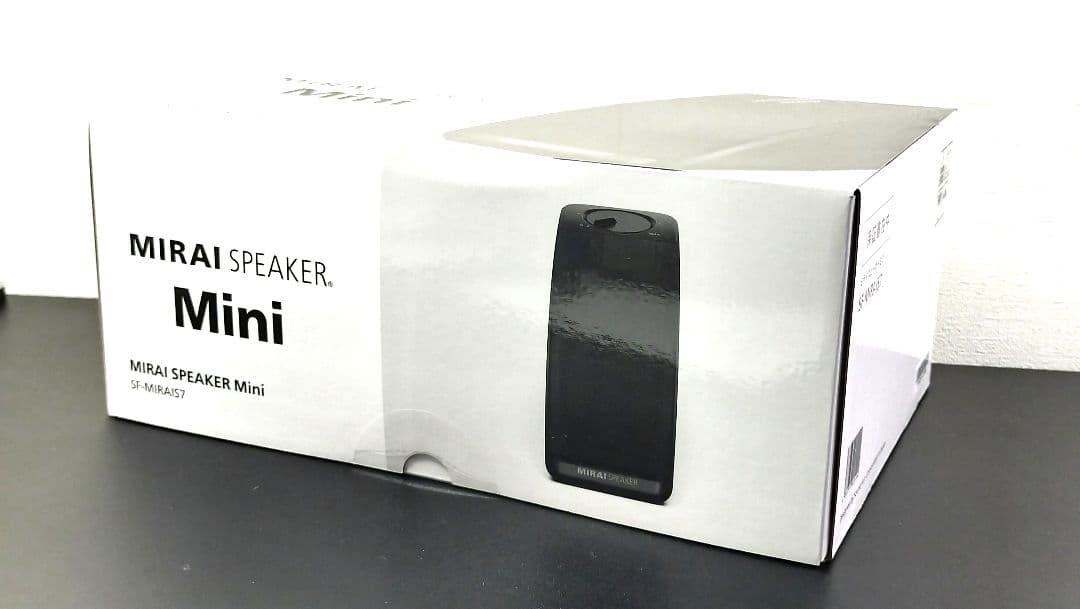 □ 新品未開封 □ ミライスピーカー・ミニ SF-MIRAI7