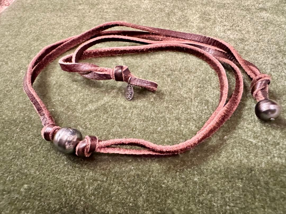 M.Cohen(エム・コーエン)ブラック　パール ブレスレット