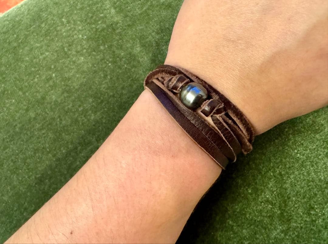 M.Cohen(エム・コーエン)ブラック　パール ブレスレット